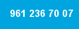 961 236 70 07 961 236 70 07